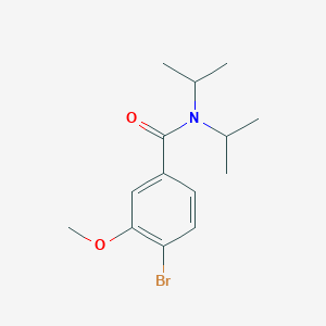 molecular formula C14H20BrNO2 B1487489 N,N-Diisopropyl 4-bromo-3-methoxybenzamide CAS No. 1072944-37-6