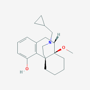 molecular formula C21H29NO2 B148749 N-Cyclopropylmethyl-4-hydroxy-14-methoxymorphinan CAS No. 134161-40-3