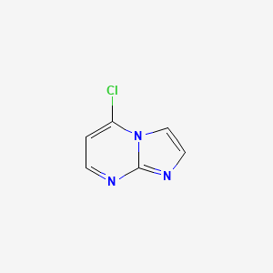 molecular formula C6H4ClN3 B1487496 5-Chloroimidazo[1,2-a]pyrimidine CAS No. 944896-82-6
