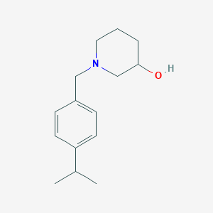 1-{[4-(Propan-2-yl)phenyl]methyl}piperidin-3-ol