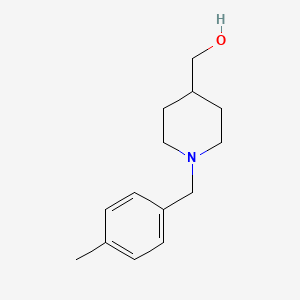 molecular formula C14H21NO B1487515 (1-(4-Methylbenzyl)piperidin-4-yl)methanol CAS No. 1211479-04-7