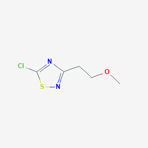 5-Chloro-3-(2-methoxyethyl)-1,2,4-thiadiazole