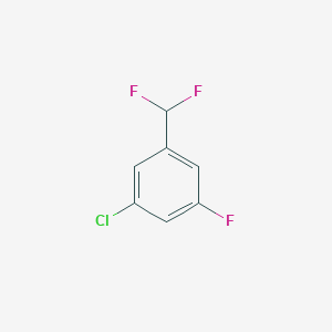 1-Chloro-3-(difluoromethyl)-5-fluorobenzene
