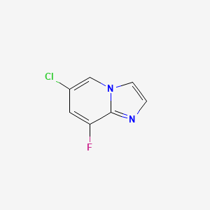 6-Chloro-8-fluoroimidazo[1,2-a]pyridine
