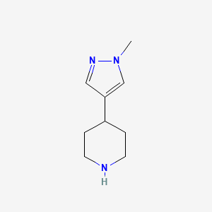 4-(1-methyl-1H-pyrazol-4-yl)piperidine