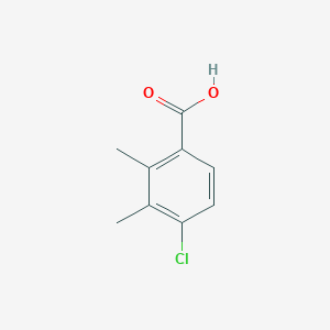 molecular formula C9H9ClO2 B1487575 4-Chloro-2,3-dimethylbenzoic acid CAS No. 5628-66-0