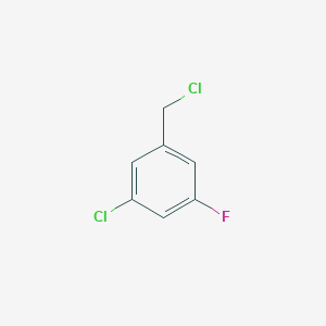 molecular formula C7H5Cl2F B1487586 1-Chloro-3-(chloromethyl)-5-fluorobenzene CAS No. 79944-65-3