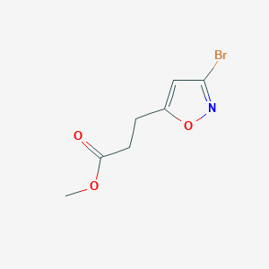 Methyl 3-(3-bromoisoxazol-5-yl)propanoate