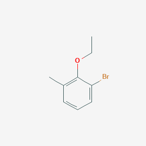 molecular formula C9H11BrO B1487623 1-Bromo-2-ethoxy-3-methylbenzene CAS No. 1208078-16-3