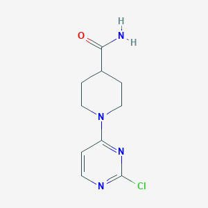 1-(2-Chloro-4-pyrimidinyl)-4-piperidinecarboxamide