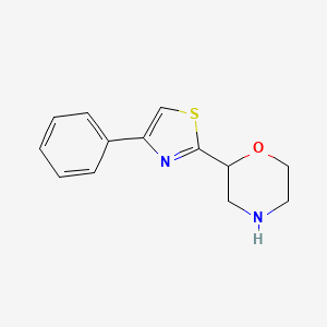 2-(4-Phenyl-1,3-thiazol-2-yl)morpholine