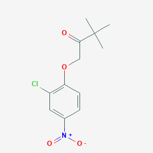 1-(2-Chloro-4-nitrophenoxy)-3,3-dimethylbutan-2-one