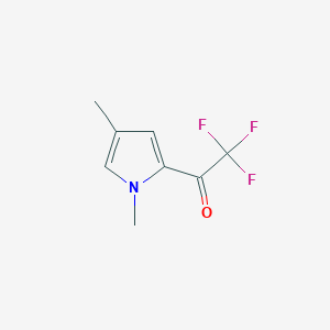 1-(1,4-Dimethyl-1H-pyrrol-2-yl)-2,2,2-trifluoroethan-1-one