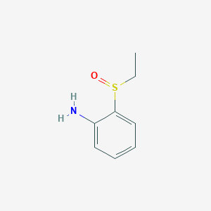 molecular formula C8H11NOS B1487641 2-(Ethanesulfinyl)aniline CAS No. 1306905-83-8
