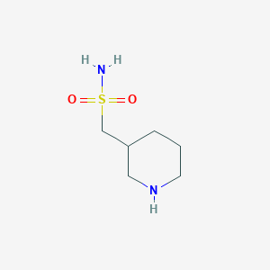 molecular formula C6H14N2O2S B1487653 Piperidin-3-yl-methanesulfonamide CAS No. 1206969-70-1