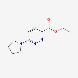 Ethyl 6-(pyrrolidin-1-yl)pyridazine-3-carboxylate