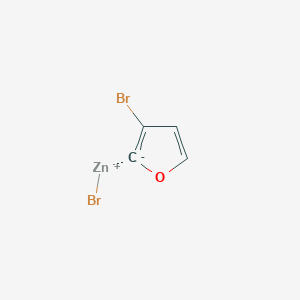 molecular formula C4H2Br2OZn B14876831 (3-Bromofuran-2-yl)Zinc bromide 