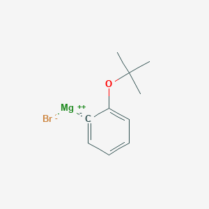 molecular formula C10H13BrMgO B14876851 (2-t-Butoxyphenyl)magnesium bromide 