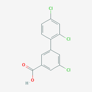 5-Chloro-3-(2,4-dichlorophenyl)benzoic acid