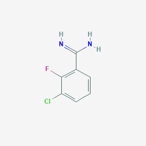 3-Chloro-2-fluorobenzamidine