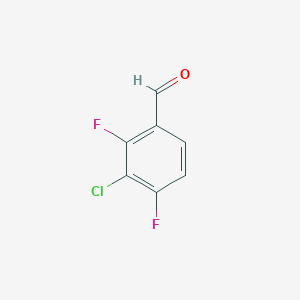 molecular formula C7H3ClF2O B148771 3-Chloro-2,4-difluorobenzaldehyde CAS No. 127675-46-1