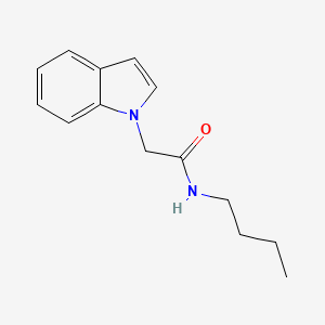 molecular formula C14H18N2O B14877420 N-butyl-2-(1H-indol-1-yl)acetamide 