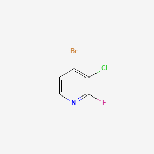 molecular formula C5H2BrClFN B1487778 4-Bromo-3-chloro-2-fluoropyridine CAS No. 1017793-21-3