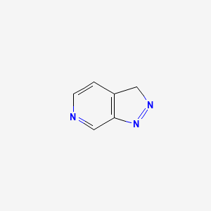 molecular formula C6H5N3 B1487788 3H-Pyrazolo[3,4-C]pyridine CAS No. 271-46-5