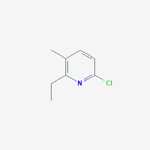 6-Chloro-2-ethyl-3-methylpyridine