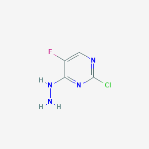 2-Chloro-5-fluoro-4-hydrazinopyrimidine