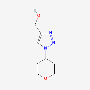 [1-(oxan-4-yl)-1H-1,2,3-triazol-4-yl]methanol