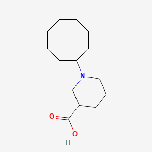 1-Cyclooctylpiperidine-3-carboxylic acid
