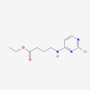 Ethyl 4-[(2-chloropyrimidin-4-yl)amino]butanoate