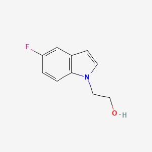 molecular formula C10H10FNO B1487877 2-(5-氟-1H-吲哚-1-基)乙醇 CAS No. 1342571-59-8