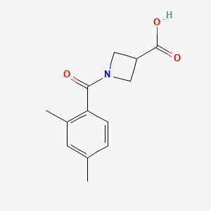 1-(2,4-Dimethylbenzoyl)azetidine-3-carboxylic acid