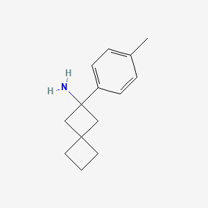 2-(p-Tolyl)spiro[3.3]heptan-2-amine