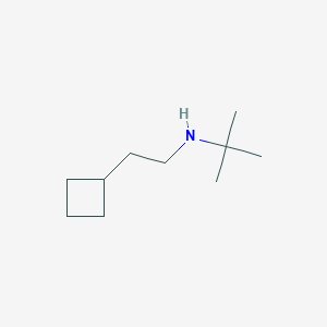 molecular formula C10H21N B1487898 Tert-butyl(2-cyclobutylethyl)amine CAS No. 1485147-98-5
