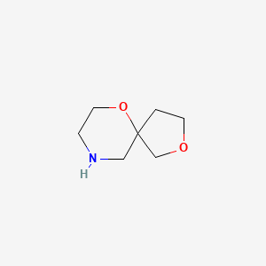 molecular formula C7H13NO2 B1487903 2,6-Dioxa-9-azaspiro[4.5]decane CAS No. 923277-59-2