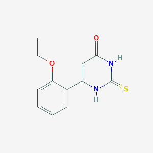 6-(2-ethoxyphenyl)-2-thioxo-2,3-dihydropyrimidin-4(1H)-one