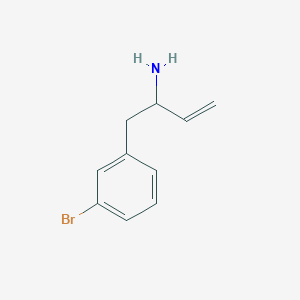 molecular formula C10H12BrN B1487951 1-(3-溴苯基)丁-3-烯-2-胺 CAS No. 1492818-00-4