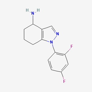 1-(2,4-Difluorophenyl)-4,5,6,7-tetrahydro-1H-indazol-4-ylamine