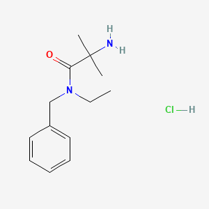 2-Amino-N-benzyl-N-ethyl-2-methylpropanamide hydrochloride
