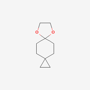 molecular formula C10H16O2 B1488021 7,10-Dioxadispiro[2.2.4.2]dodecane CAS No. 52875-47-5