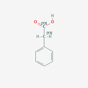 molecular formula C8H8O2 B148813 2-phenylacetic acid CAS No. 68661-16-5