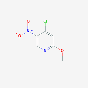 molecular formula C6H5ClN2O3 B1488185 4-Chloro-2-methoxy-5-nitropyridine CAS No. 955395-98-9