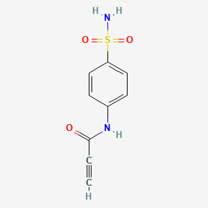 molecular formula C9H8N2O3S B1488234 N-(4-sulfamoylphenyl)prop-2-ynamide CAS No. 1250687-40-1