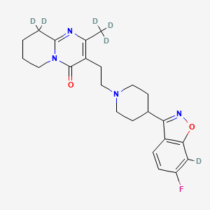 molecular formula C23H27FN4O2 B1488236 Risperidone-D6 CAS No. 1225444-65-4