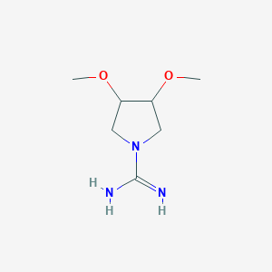 3,4-Dimethoxypyrrolidine-1-carboximidamide