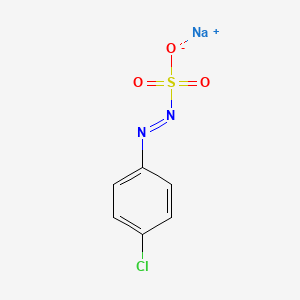 molecular formula C6H4ClN2NaO3S B14882783 N-[(4-Chlorophenyl)imino]-sulfamic acid sodium salt 