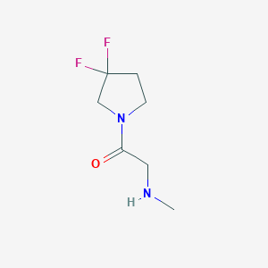 1-(3,3-Difluoropyrrolidin-1-yl)-2-(methylamino)ethan-1-one
